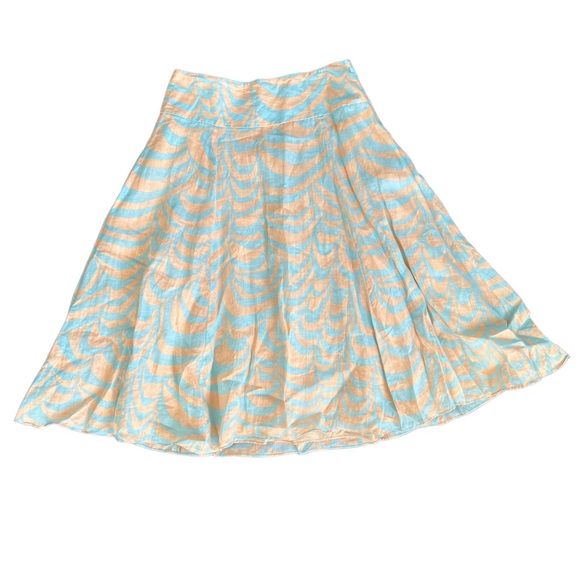 Dkny 100% cotton midi skirt - Picture 1 of 6